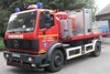Abrollcontainer Schaum / Wasser